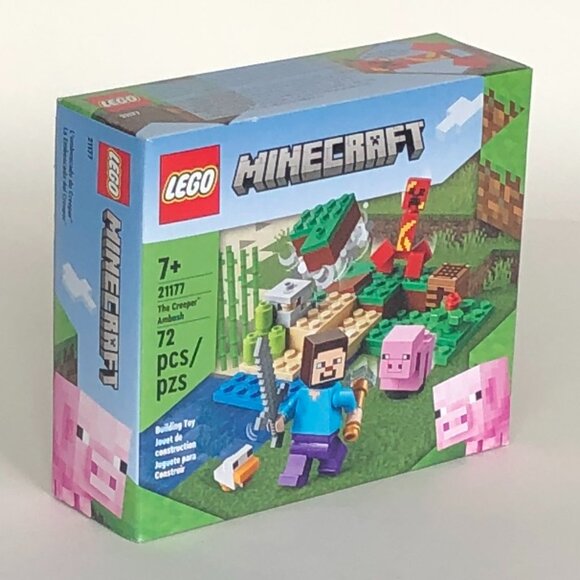 Brand New Lego  Minecraft The Creeper Ambush Building Toy 21177 - Picture 3 of 7